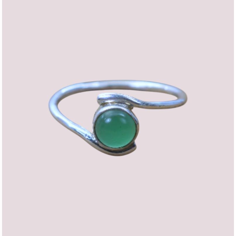 925 Silver Gemstone Side Ring